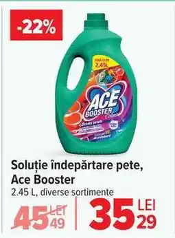Carrefour Soluție îndepărtare pete, Ace Booster Ofertă
