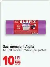 Carrefour Saci menajeri, Alufix Ofertă