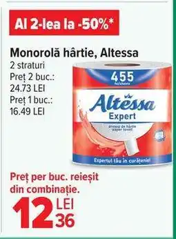 Carrefour Monorolă hârtie, Altessa Ofertă