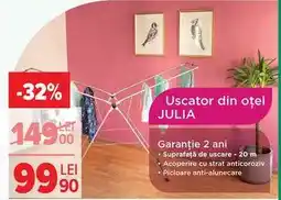 Carrefour Uscator din otel JULIA Ofertă
