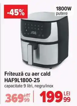 Carrefour Friteuză cu aer cald HAF9L1800-25 Ofertă