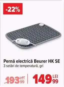 Carrefour Pernă electrică Beurer HK SE Ofertă