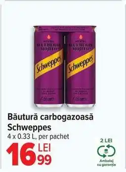 Carrefour Băutură carbogazoasă Schweppes Ofertă