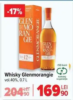 Carrefour Whisky Glenmorangie Ofertă