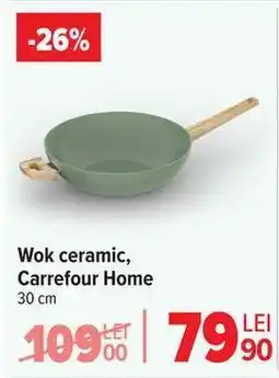Carrefour Wok ceramic, Carrefour Home Ofertă
