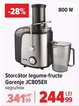 Carrefour Storător legume-fructe Gorenje JC805EII Ofertă