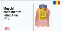 Carrefour Muschi condimentat feliat Aldis Ofertă