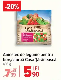 Carrefour Amestec de legume pentru bors/ciorbă Casa Țărănească Ofertă