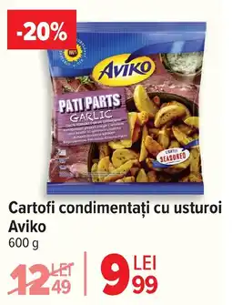 Carrefour Cartofi condimentaţi cu usturoi Aviko Ofertă