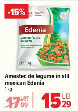 Carrefour Amestec de legume în stil mexican Edenia Ofertă