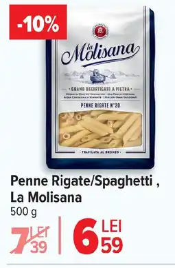 Carrefour Penne Rigate/Spaghetti, La Molisana Ofertă