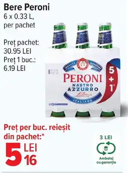 Carrefour Bere Peroni Ofertă