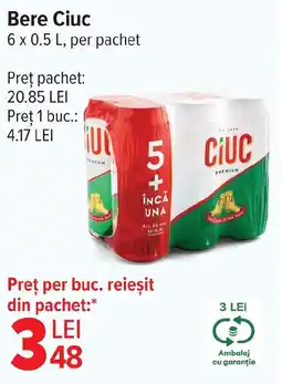 Carrefour Bere Ciuc Ofertă
