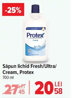 Carrefour Săpun lichid Fresh/Ultra/ Cream, Protex Ofertă