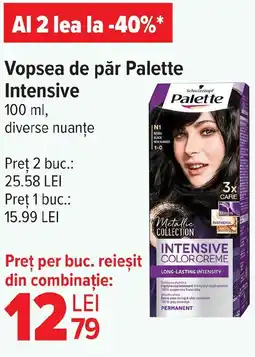 Carrefour Vopsea de păr Palette Intensive Ofertă