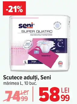 Carrefour Scutece adulți, Seni Ofertă