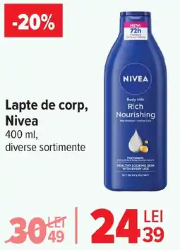 Carrefour Lapte de corp, Nivea Ofertă