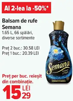Carrefour Balsam de rufe Semana Ofertă