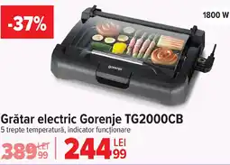 Carrefour Grătar electric Gorenje TG2000CB Ofertă