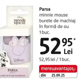 DM Parsa minnie mouse burete de machiaj în formă de ou Ofertă