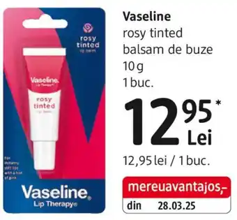Vaseline rosy tinted balsam de buze
