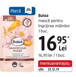 DM Balea mască pentru îngrijirea mâinilor Ofertă