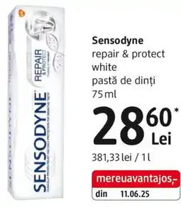 DM Sensodyne repair & protect white pastă de dinți Ofertă