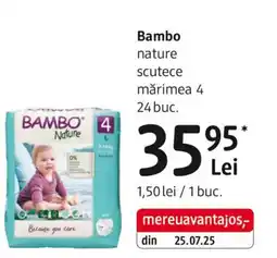 DM Bambo nature scutece Ofertă