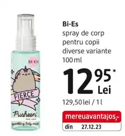 DM Bi-Es spray de corp pentru copii Ofertă