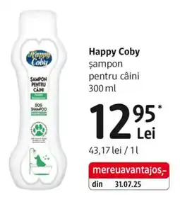 DM Happy Coby Șampon pentru câini Ofertă