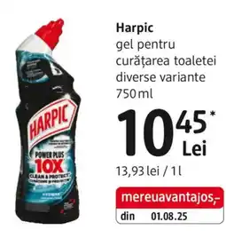DM Harpic gel pentru curățarea toaletei Ofertă