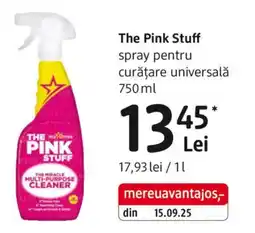 DM The Pink Stuff spray pentru curățare universală Ofertă