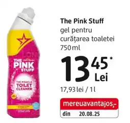 DM The Pink Stuff gel pentru curățarea toaletei Ofertă