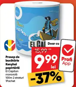 PROFI Prosop de bucătărie Konyhai papírtörlő El Capitan Ofertă