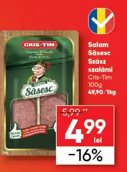 PROFI Salam Săsesc Szász szalámi Cris-Tim Ofertă