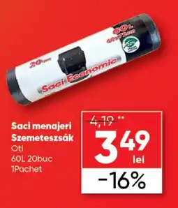 PROFI Saci menajeri Szemeteszsák Oti Ofertă