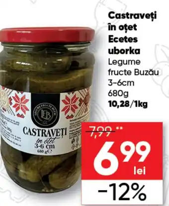 Castraveţi în oţet Ecetes uborka Legume