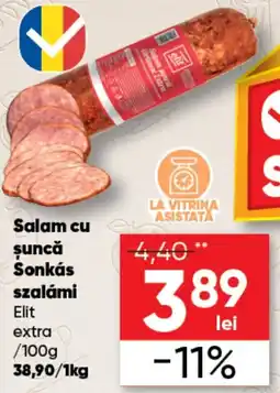 PROFI Salam cu șuncă Sonkás szalámi Elit extra Ofertă