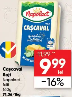 PROFI Cascaval Sajt Napolact felii Ofertă