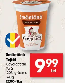 PROFI Smântână Tejföl Covalact de Ţară Ofertă
