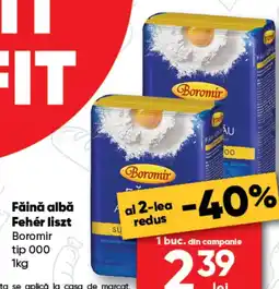 PROFI Făină albă Fehér liszt Boromir tip 000 Ofertă