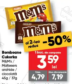 PROFI Bomboane Cukorka M&M's/ Maltesers arahide / ciocolată Ofertă