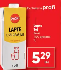 PROFI Lapte Tej Proxi 1,5% grăsime Ofertă