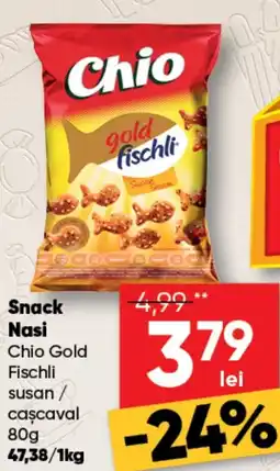 PROFI Snack Nasi Chio gold fischli susan/ caşcaval Ofertă