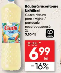 PROFI Băutură răcoritoare Üdítőital Giusto Natura pere / visine / portocale necarbogazoasă Ofertă