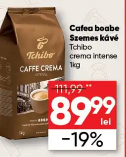 PROFI Cafea boabe Szemes kávé Tchibo crema intense Ofertă