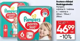 PROFI Scutece chiloţel Nadrágpelenka Pampers Ofertă