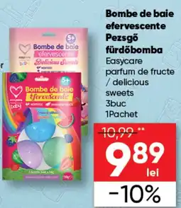 PROFI Bombe de baie efervescente Pezsgő fürdőbomba Easycare Ofertă