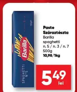 PROFI Paste Száraztészta Barilla spaghetti Ofertă