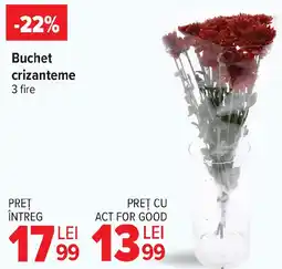 Carrefour Market Buchet crizanteme Ofertă
